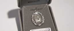 STERLING SILVER ORNATE MIRACULOUS MEDAL